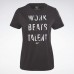 Футболка Work Beats Talent Graphic