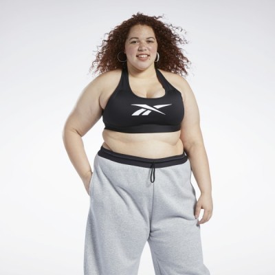 Спортивный бра-топ Reebok Lux Racer Medium-Impact (Plus Size)