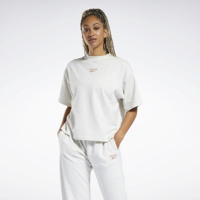 Футболка из хлопка Reebok Classics Small Logo
